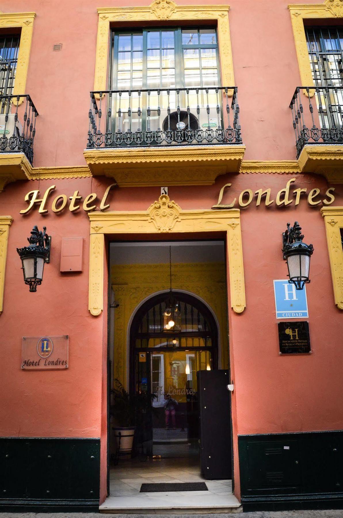 Hotel Londres Sewilla Zewnętrze zdjęcie